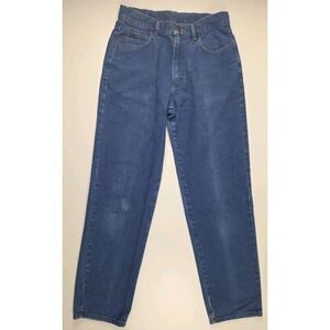 Vintage L.L. Bean 80's! 31x30 Classic Fit Blue  Denim Made In USA 💯 Cotton.